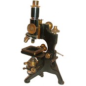 Antique microscope