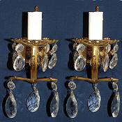Antique wall lights