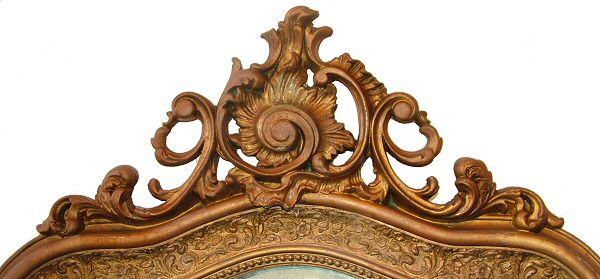 Antique 19th Century a French Gilt Wall Mirror