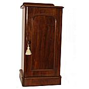 Victorian mahogany bedside cabinet