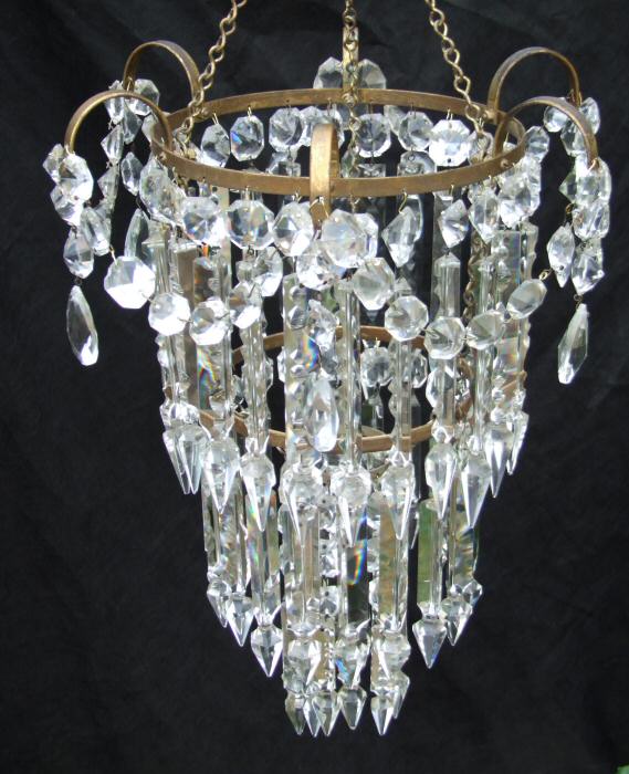 Victorian Albert Drop Chandelier