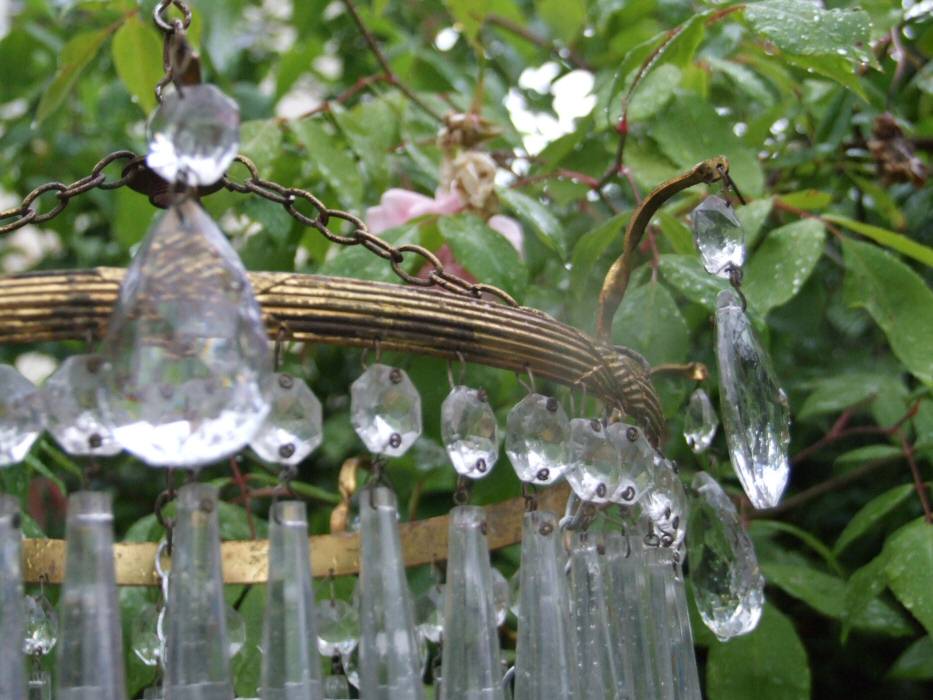 A Beautiful Edwardian 3Tier Icicle Drop Chandelier