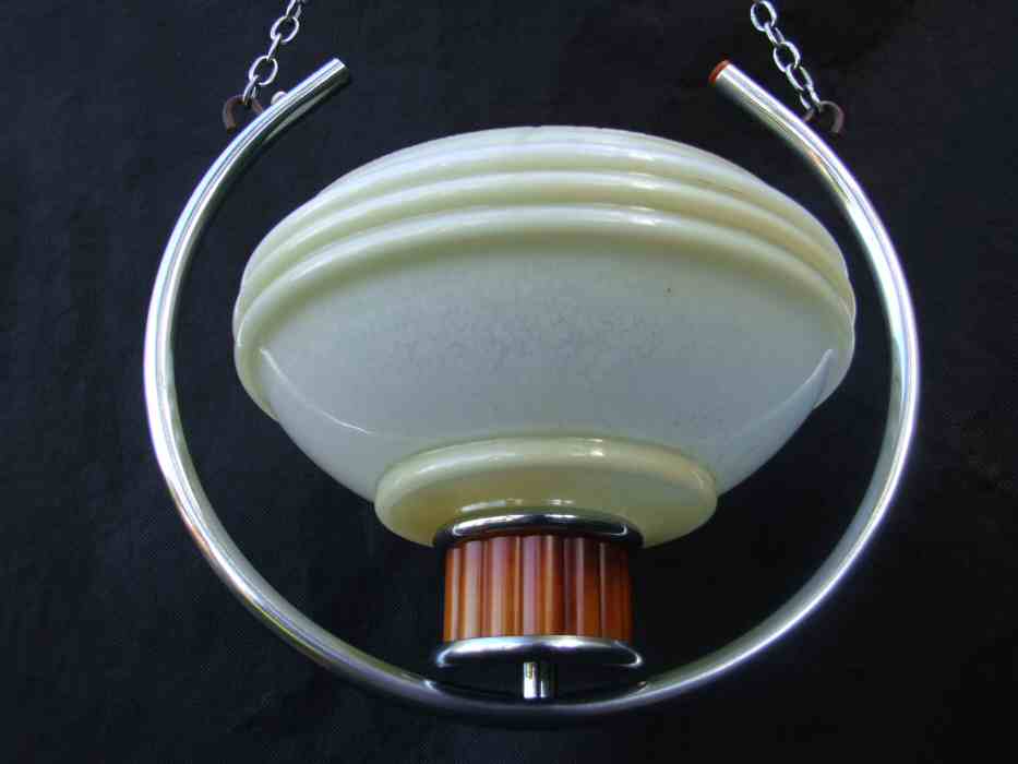 Circa 1930 Art Deco Ceiling light