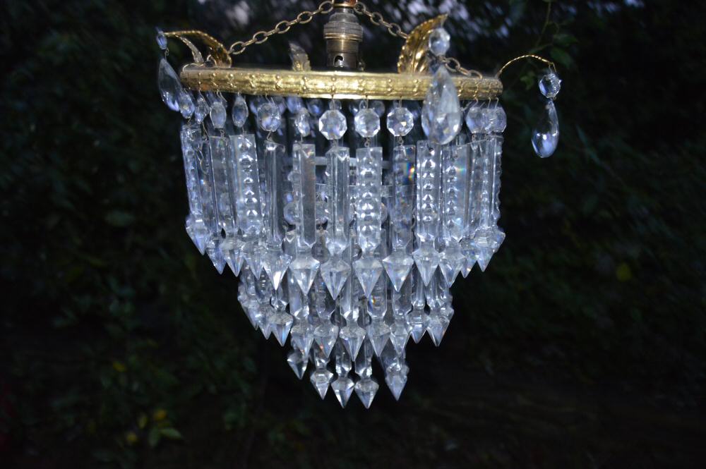 Beautiful Large 5 Tier Albert Style Chandelier