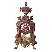 French Victorian mantle clock