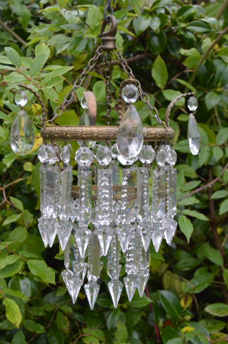 A Beautiful Small 2 Tier Albert Style Chandelier