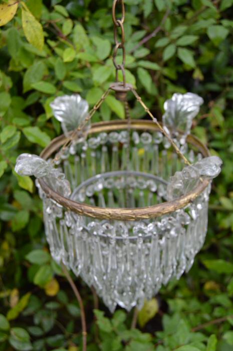 20th Century 3 Tier Icicle Drop Chandelier