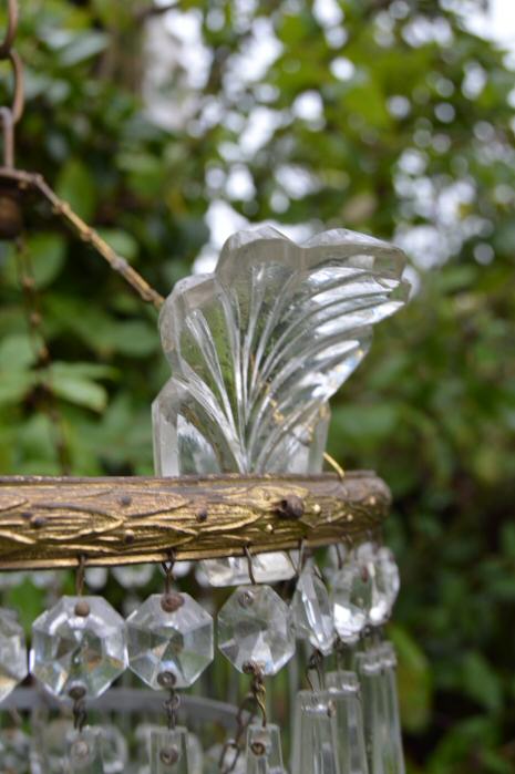 20th Century 3 Tier Icicle Drop Chandelier