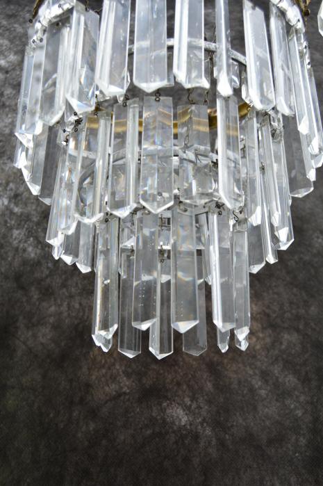 A Gorgeous 1930s Crystal Chandelier