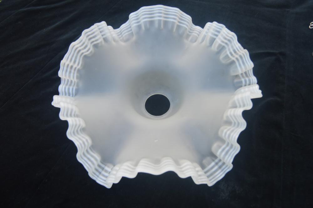 Stunning Edwardian Opaque Petal Ceiling Light