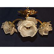 Edwardian 3 arm ceiling light