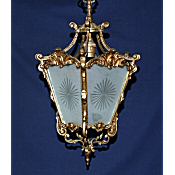 antique hall lantern