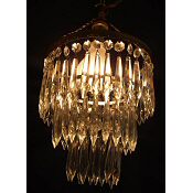 antique 3 tier chandelier