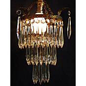 3 tier antique chandelier