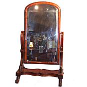 Victorian cheval mirror