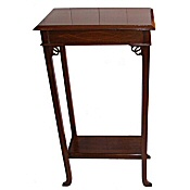 Edwardian inlaid plant stand