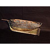 19th century hull of model boat