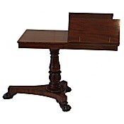 Georigan double ratched mahogany reaading stand