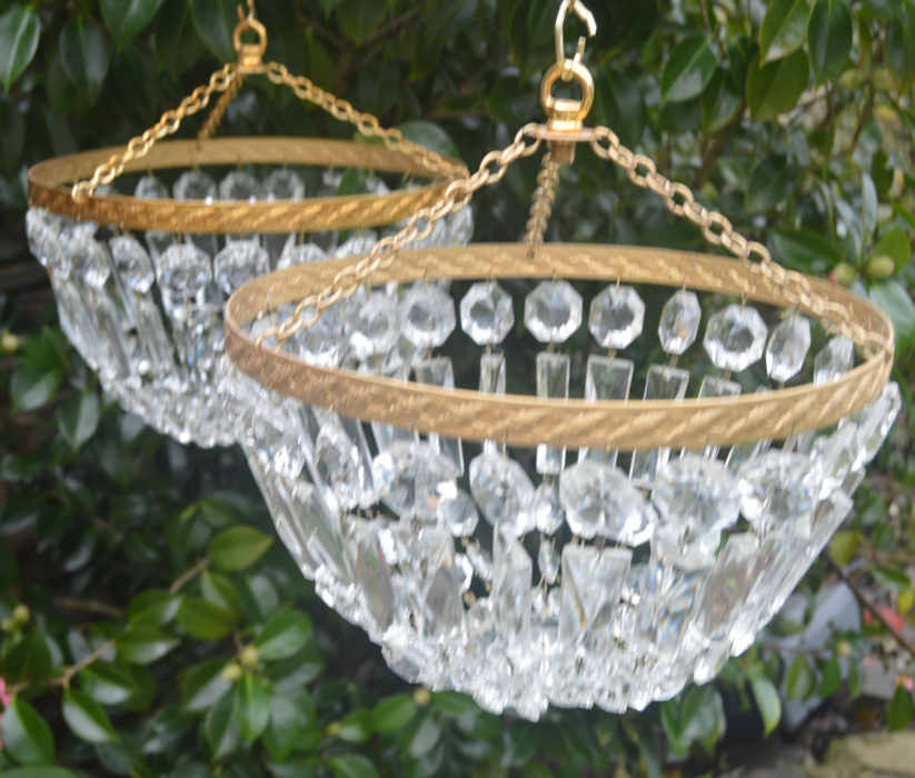 ir of Mid 20th Century Purse/Bag Chandeliers