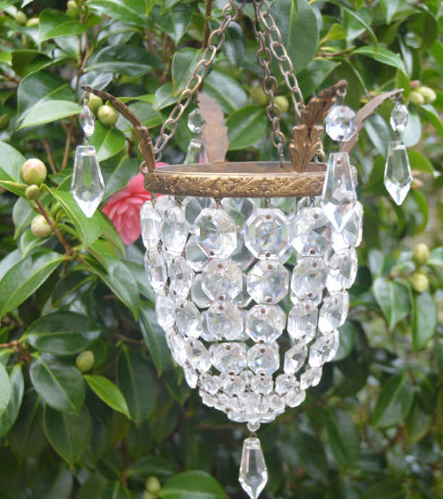 Small Edwardian Purse Chandelier 