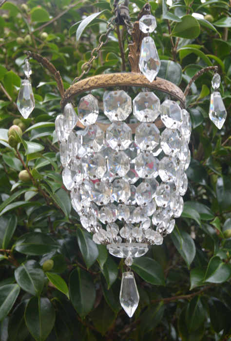 Small Edwardian Purse Chandelier 