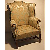 Edwardian wing armchai