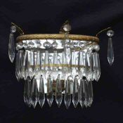 single Edwardian wall light