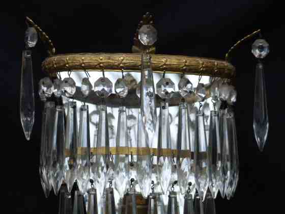 Single Edwardian Icicle Drop Wall Light