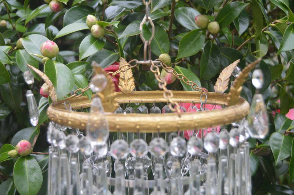 Edwardian 3 Tier Icicle Chandelier