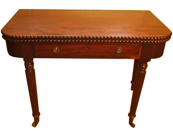 Regency mahogany Card/Tea Table