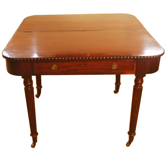 Regency mahogany Card/Tea Table