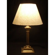 antique brass table lamp
