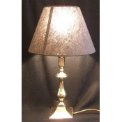 antique brass table lamp