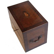 Georgian mahogany tantalus