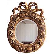Victorian gilt wall mirror
