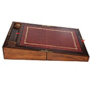 Victorian rosewood writing slope