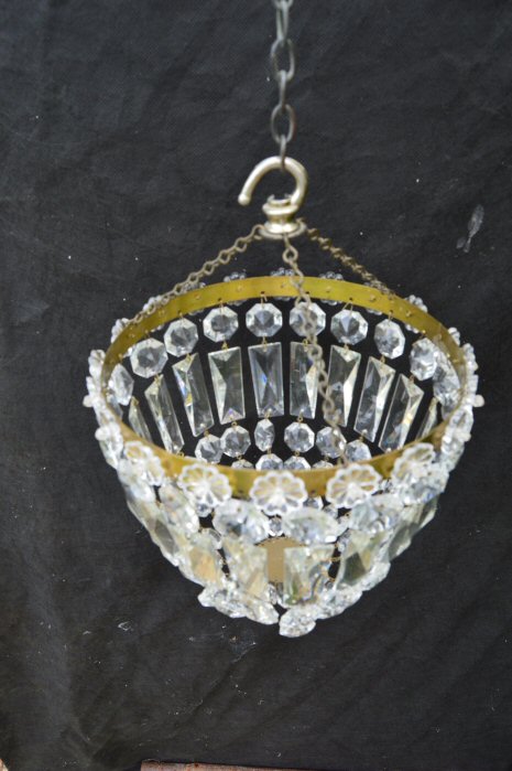 Circa 1930 Bag Chandelier