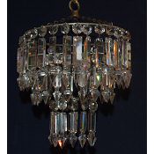 antique 3 tier chandelier