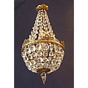 small empire antique chandelier