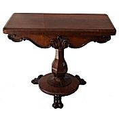 Early Victorian card table