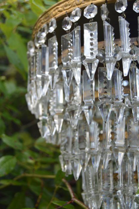 A Stunning 5 Tier Albert Drop Platformier Chandelier