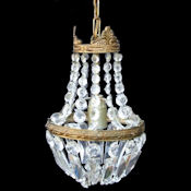 Small Edwardian Empire style chandelier 