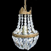 Small Edwardian Empire style chandelier 