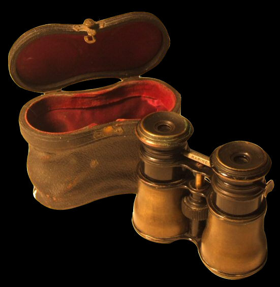 Fully working antique opera glasses