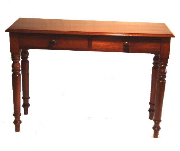 Mid 19th Century mahogany writing table