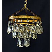 small Edwardian chandelier