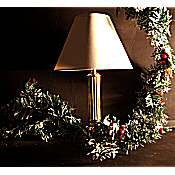 small antique brass lamp