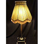 large corinthian column brass table lamp