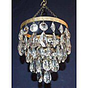 small edwardian antique chandelier