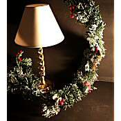 antique brass table lamp